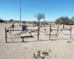 The Adamsville cemetery was conserved in 1996 by V. Phill Hawkins after the flood. He was a young man who repaired and cleaned the cemetery and also i